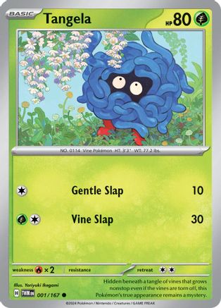 Tangela (001/167) [Scarlet & Violet: Twilight Masquerade] - Trinity Hobby