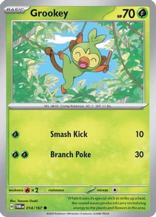 Grookey (014/167) [Scarlet & Violet: Twilight Masquerade] - Trinity Hobby
