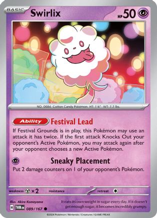 Swirlix (089/167) [Scarlet & Violet: Twilight Masquerade] - Trinity Hobby