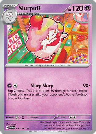 Slurpuff (090/167) [Scarlet & Violet: Twilight Masquerade] - Trinity Hobby