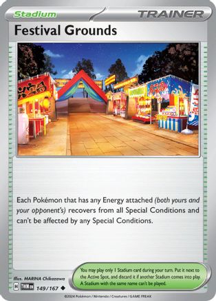 Festival Grounds (149/167) [Scarlet & Violet: Twilight Masquerade] - Trinity Hobby