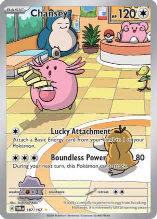 Chansey (187/167) [Scarlet & Violet: Twilight Masquerade] - Trinity Hobby