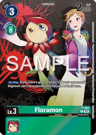Floramon [P-083] (Official Tournament Pack Vol.13) [Promotional Cards] - Trinity Hobby