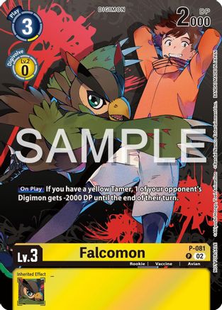 Falcomon [P-081] (Official Tournament Pack Vol.13) [Promotional Cards] - Trinity Hobby