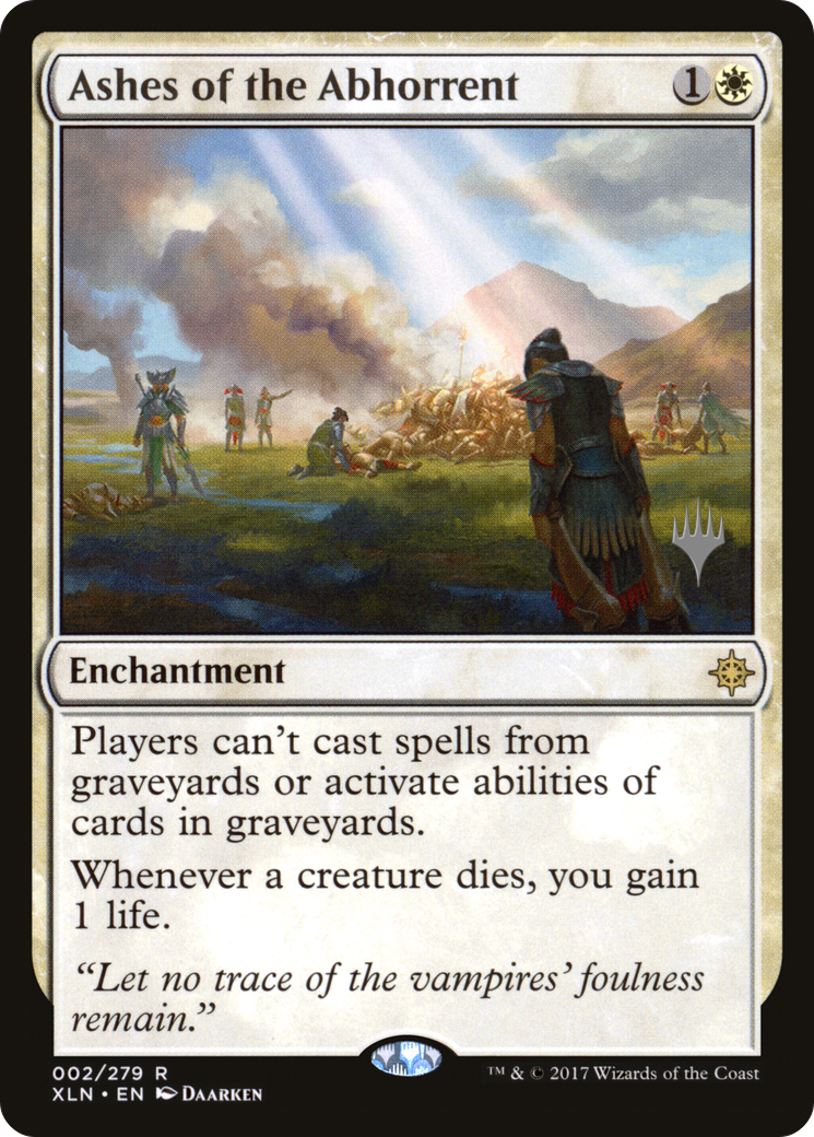 Ashes of the Abhorrent (Promo Pack) [Ixalan Promos] - Trinity Hobby