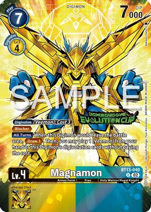 Magnamon [BT13-040] (2024 Evolution Cup) [Versus Royal Knights Booster Promos] - Trinity Hobby