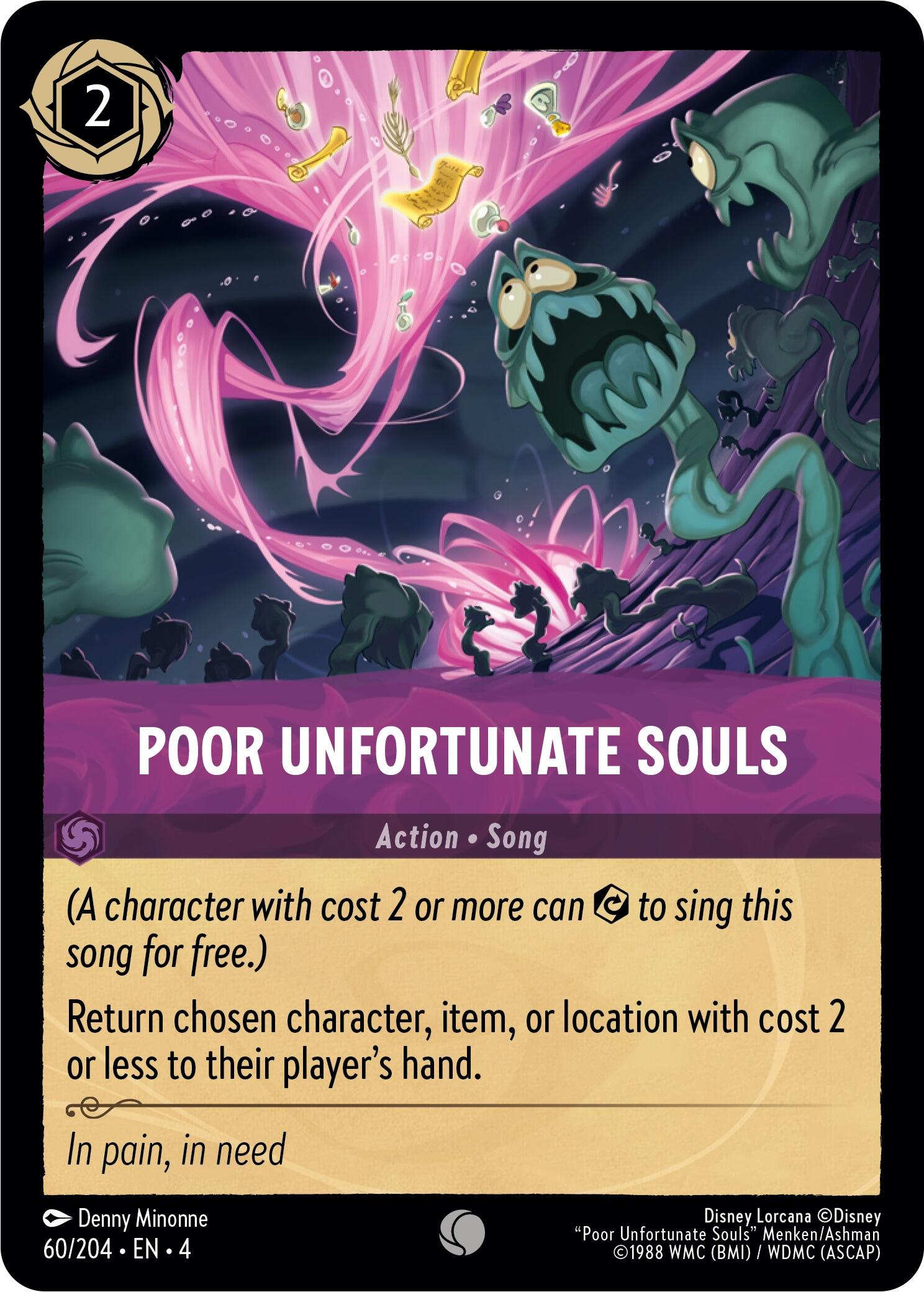 Poor Unfortunate Souls (60/204) [Ursula's Return] - Trinity Hobby