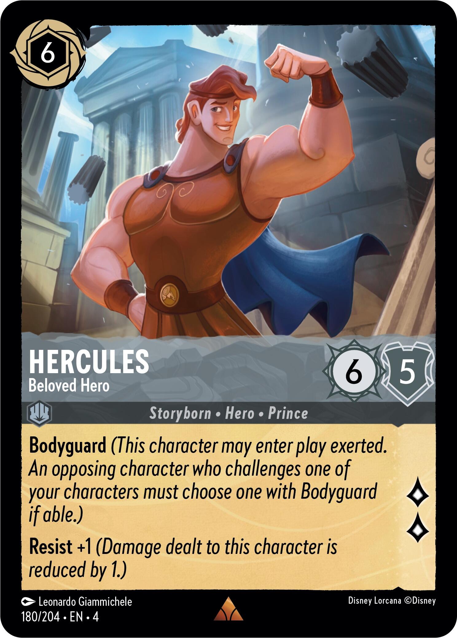 Hercules - Beloved Hero (180/204) [Ursula's Return] - Trinity Hobby