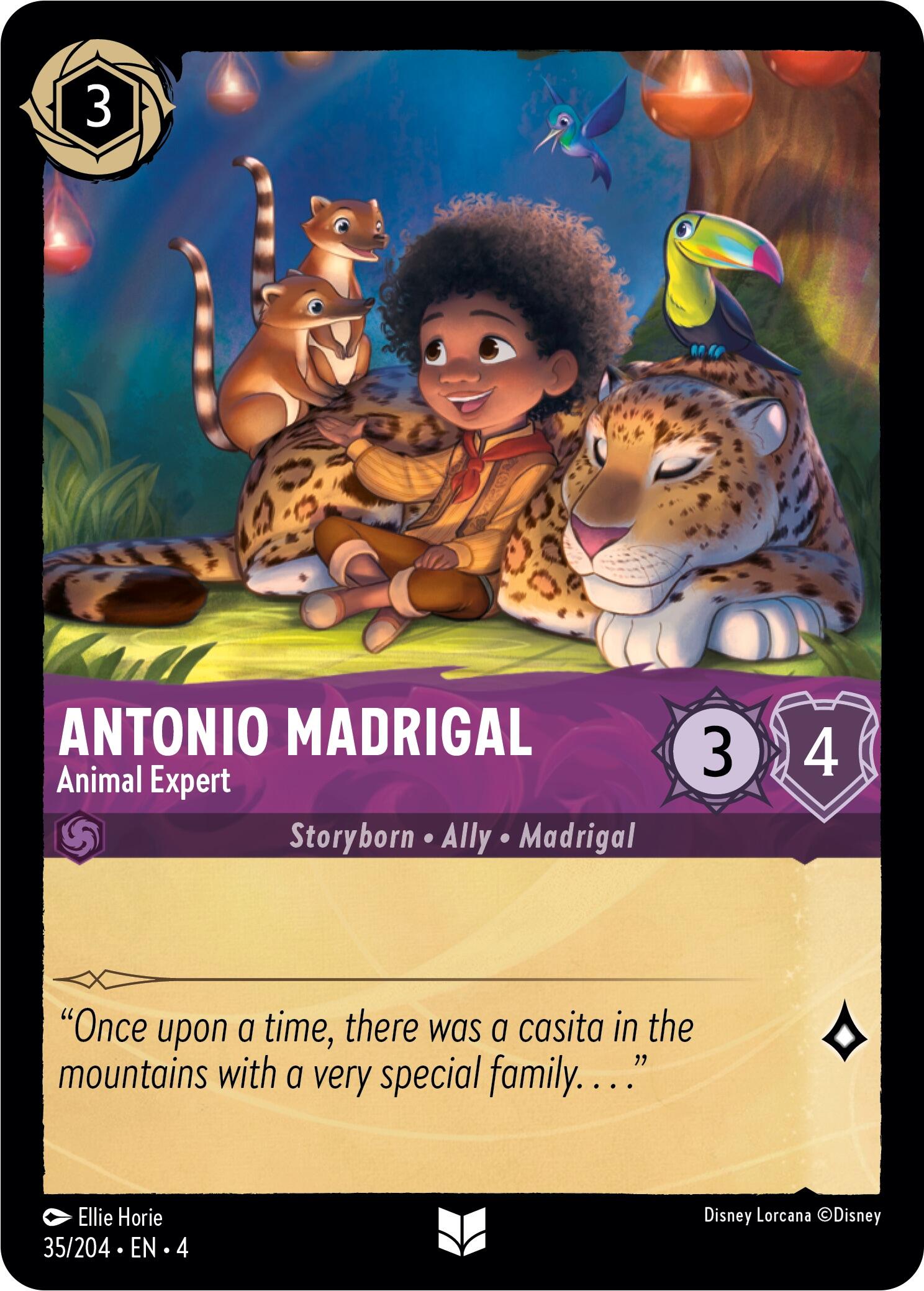 Antonio Madrigal - Animal Expert (35/204) [Ursula's Return] - Trinity Hobby