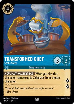 Transformed Chef - Castle Stove (157/204) [Ursula's Return] - Trinity Hobby