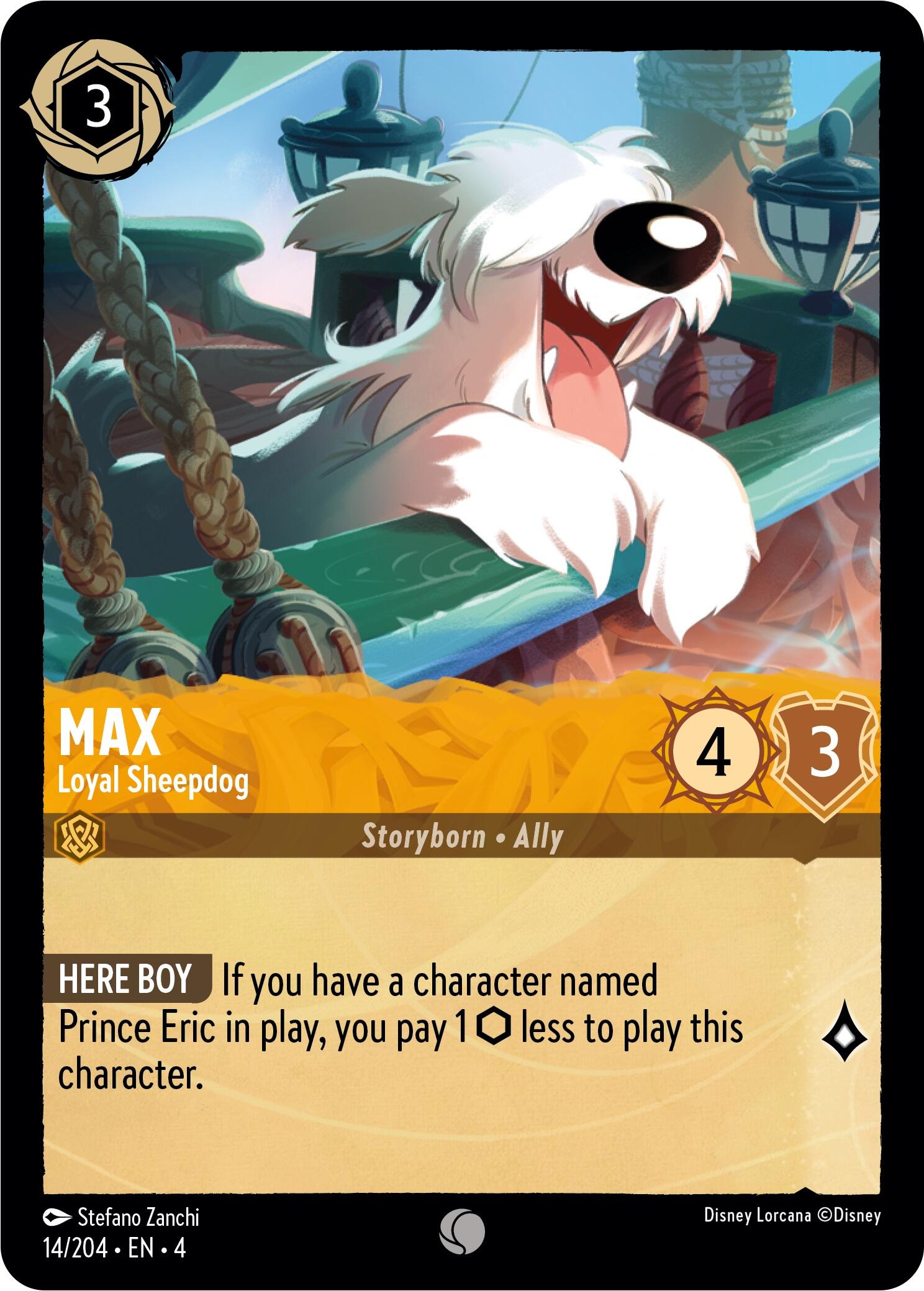 Max - Loyal Sheepdog (14/204) [Ursula's Return] - Trinity Hobby