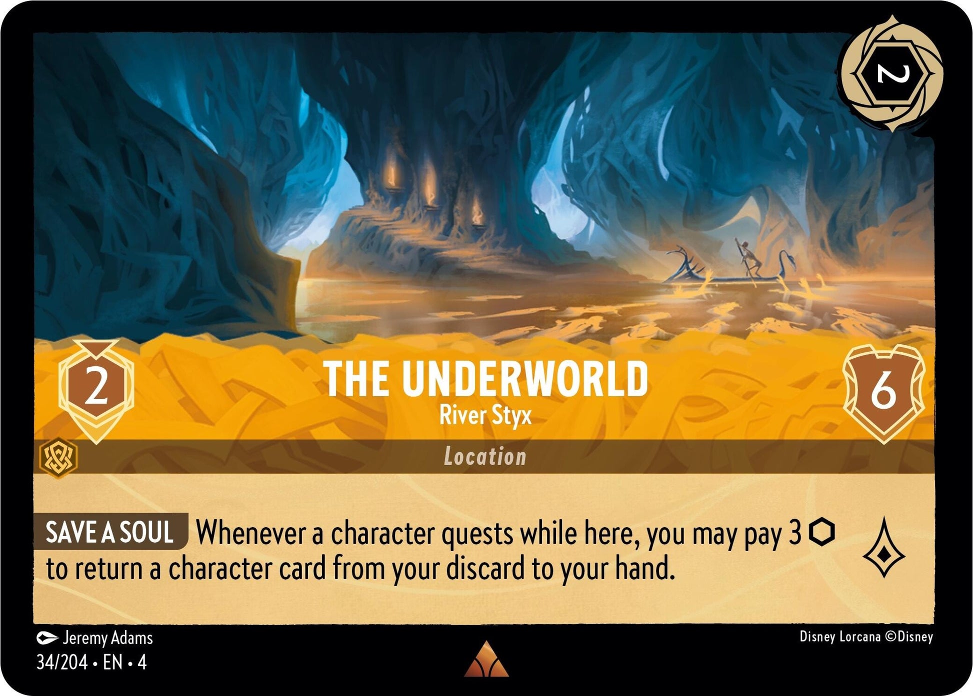 The Underworld - River Styx (34/204) [Ursula's Return] - Trinity Hobby