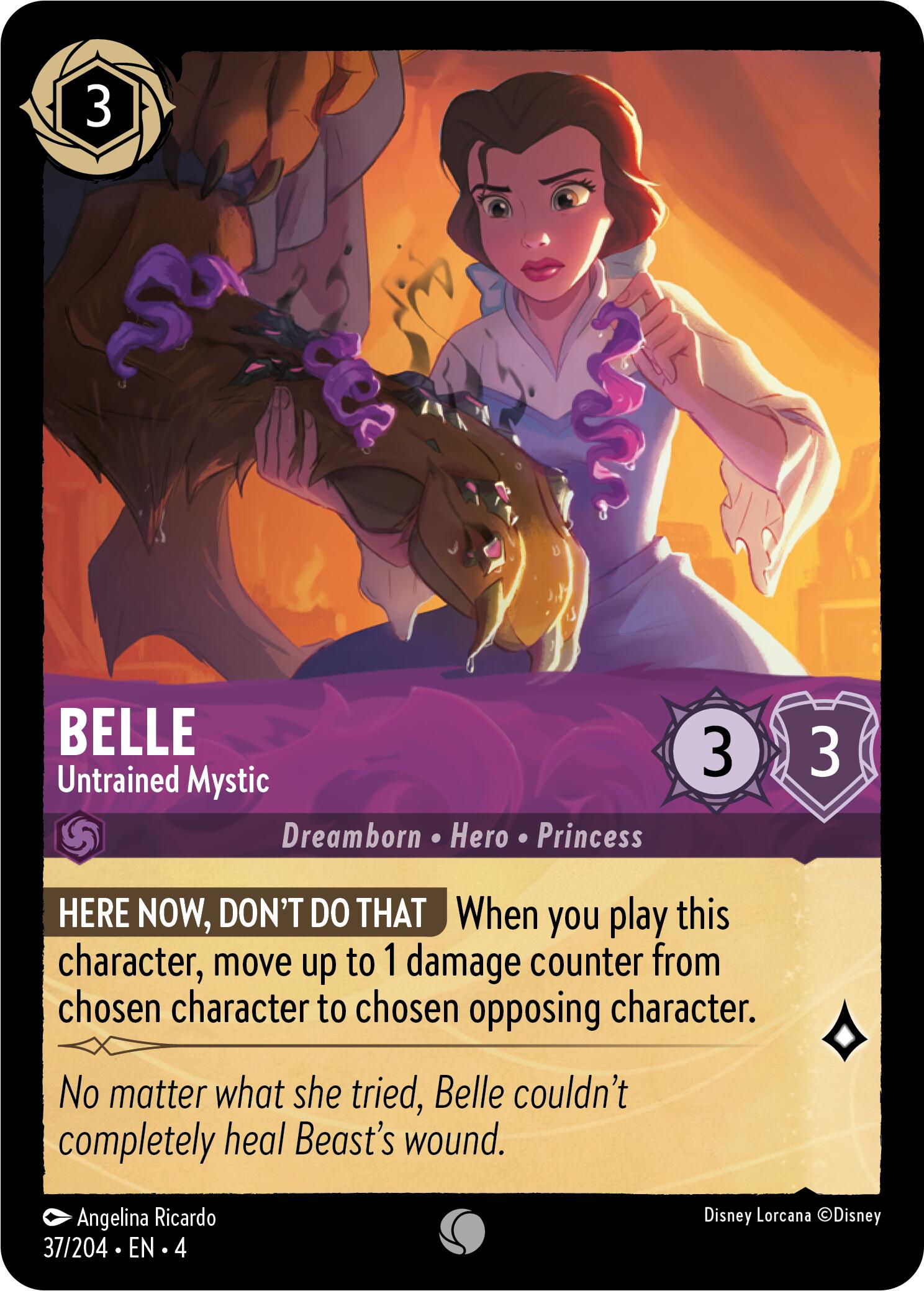 Belle - Untrained Mystic (37/204) [Ursula's Return] - Trinity Hobby