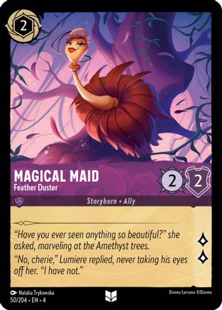 Magical Maid - Feather Duster (50/204) [Ursula's Return] - Trinity Hobby