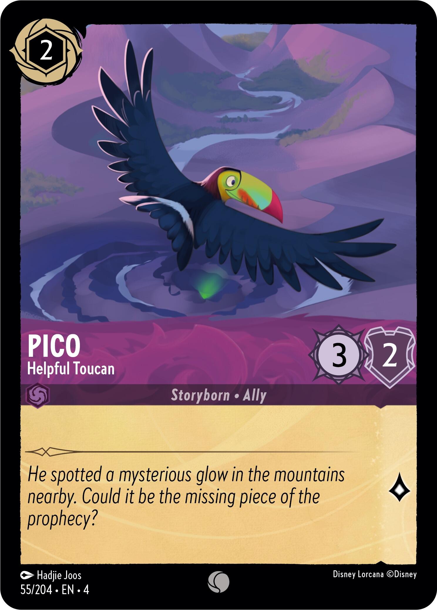 Pico - Helpful Toucan (55/204) [Ursula's Return] - Trinity Hobby
