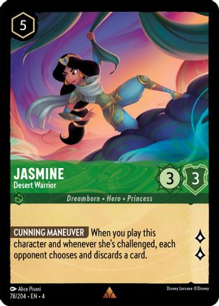 Jasmine - Desert Warrior (78/204) [Ursula's Return] - Trinity Hobby