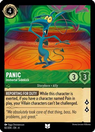 Panic - Immortal Sidekick (82/204) [Ursula's Return] - Trinity Hobby