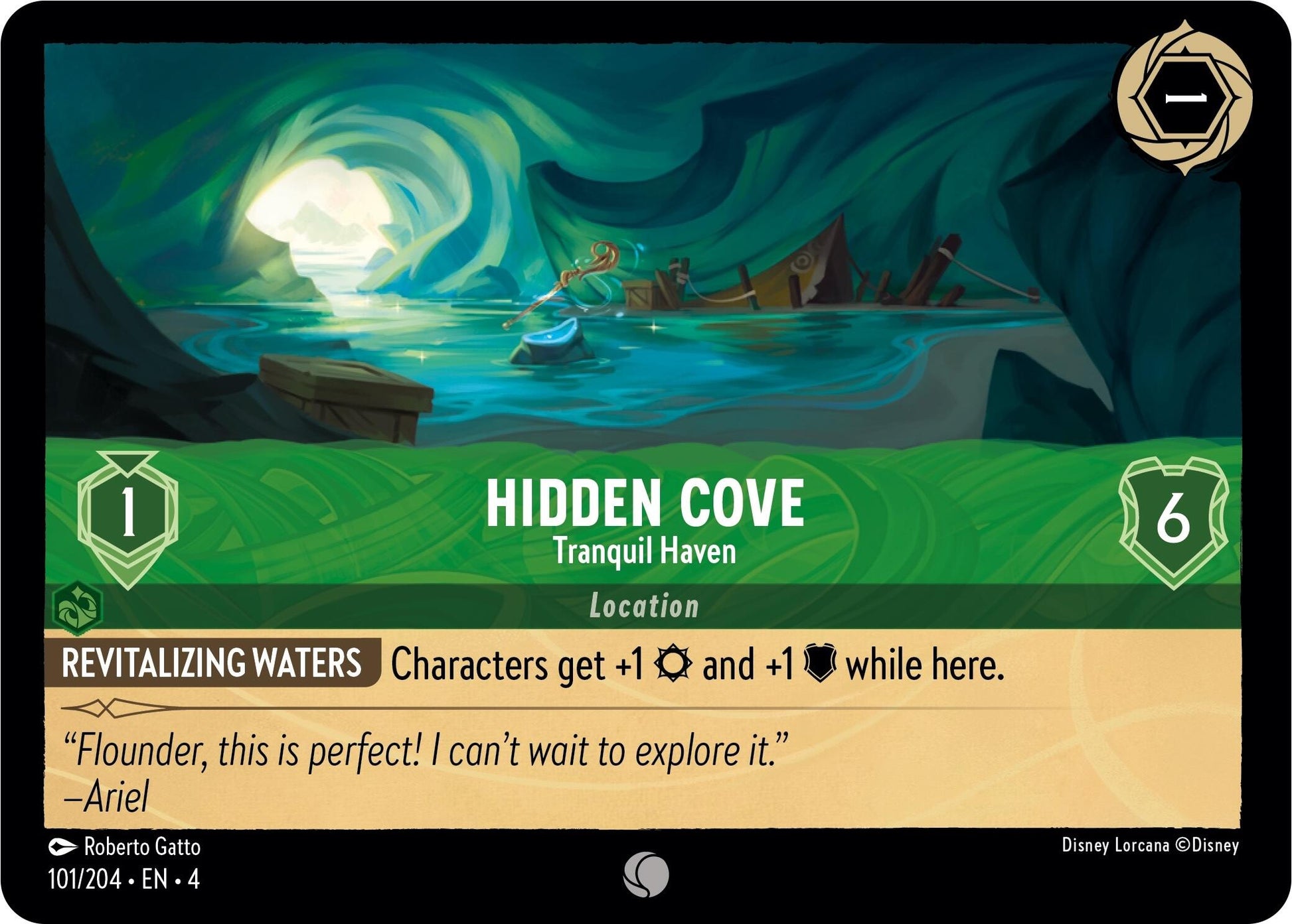 Hidden Cove - Tranquil Haven (101/204) [Ursula's Return] - Trinity Hobby