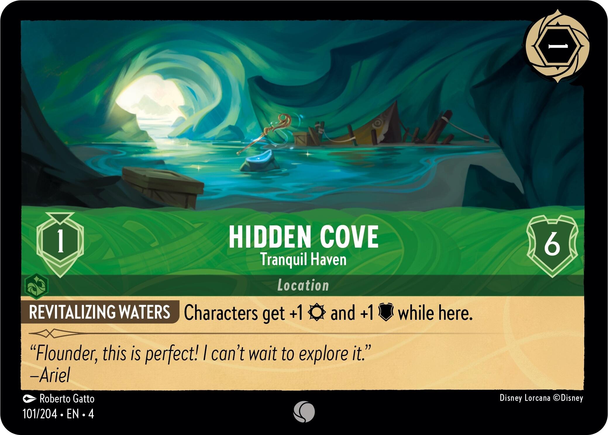 Hidden Cove - Tranquil Haven (101/204) [Ursula's Return] - Trinity Hobby