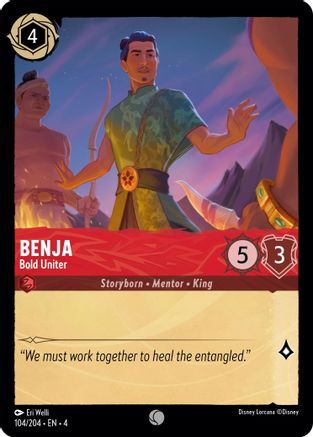 Benja - Bold Uniter (104/204) [Ursula's Return] - Trinity Hobby