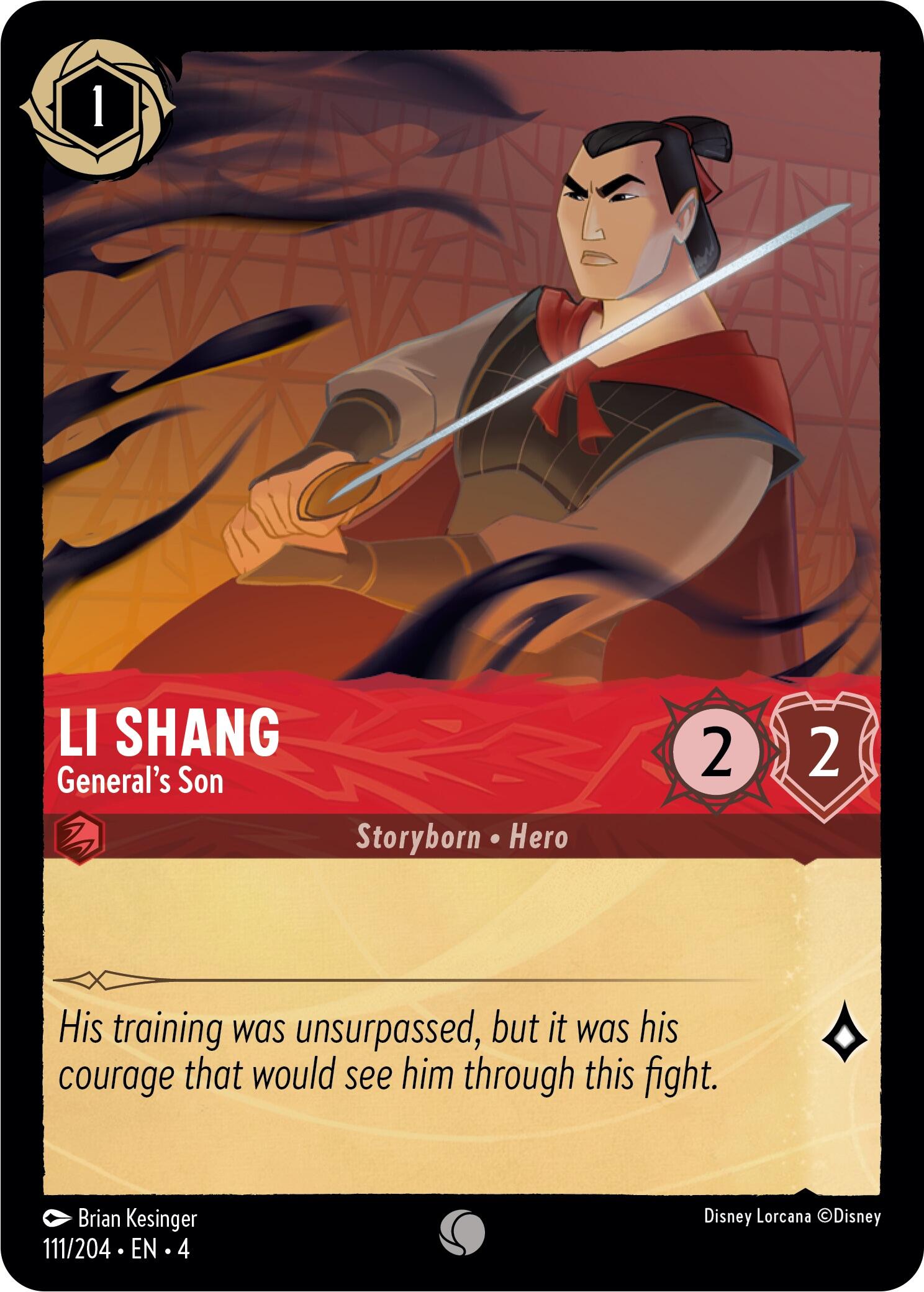 Li Shang - General's Son (111/204) [Ursula's Return] - Trinity Hobby