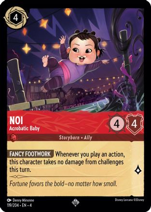 Noi - Acrobatic Baby (119/204) [Ursula's Return] - Trinity Hobby