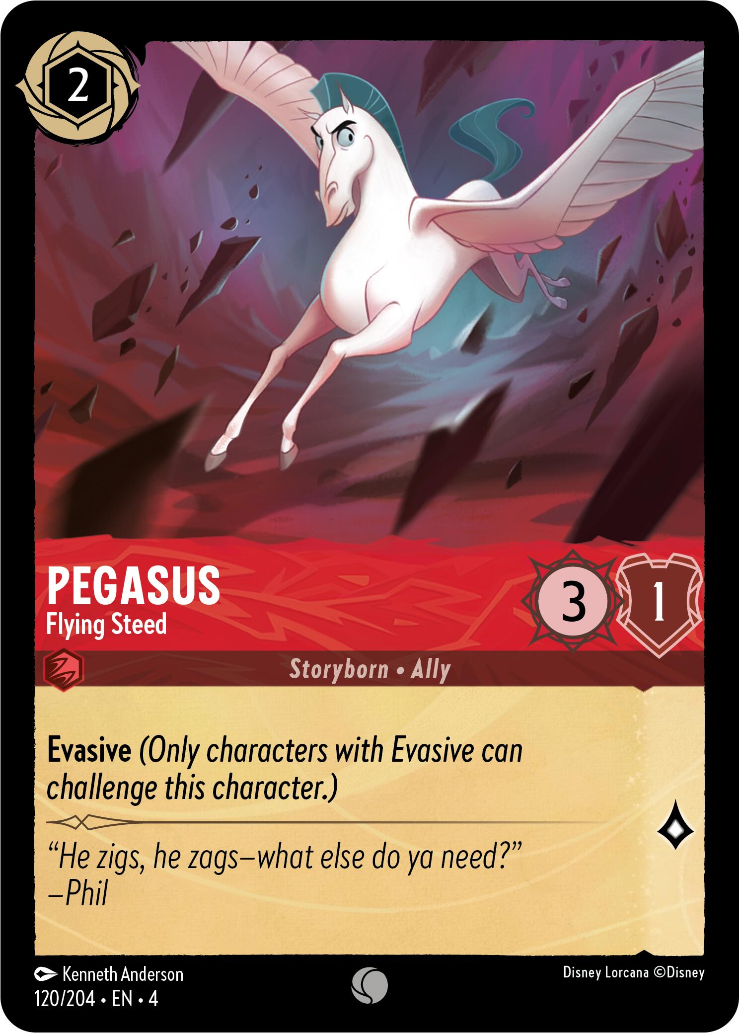 Pegasus - Flying Steed (120/204) [Ursula's Return] - Trinity Hobby