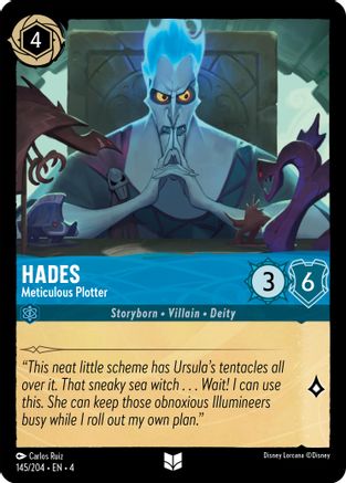 Hades - Meticulous Plotter (145/204) [Ursula's Return] - Trinity Hobby