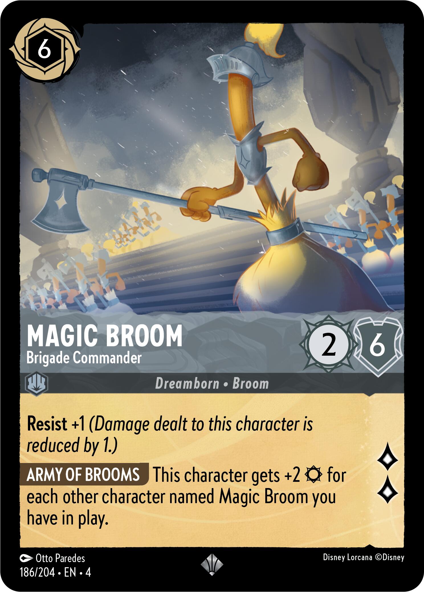 Magic Broom - Brigade Commander (186/204) [Ursula's Return] - Trinity Hobby