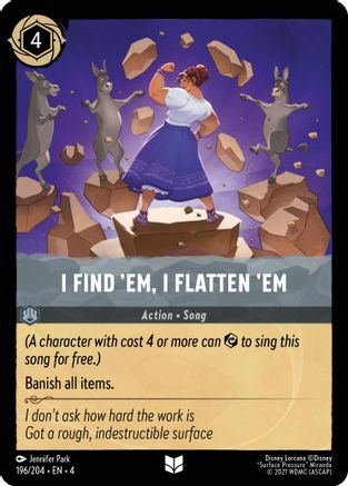 I Find 'em, I flatten 'Em (196/204) [Ursula's Return] - Trinity Hobby