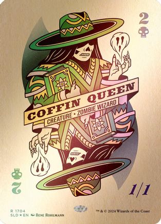 Coffin Queen (Rainbow Foil) (SLD-1704) - [Secret Lair Drop Series] Foil - Trinity Hobby