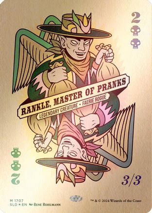 Rankle, Master of Pranks (Rainbow Foil) (SLD-1707) - [Secret Lair Drop Series] Foil - Trinity Hobby