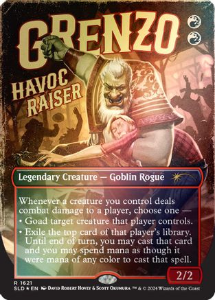 Grenzo, Havoc Raiser (Rainbow Foil) (SLD-1621) - [Secret Lair Drop Series] Foil - Trinity Hobby