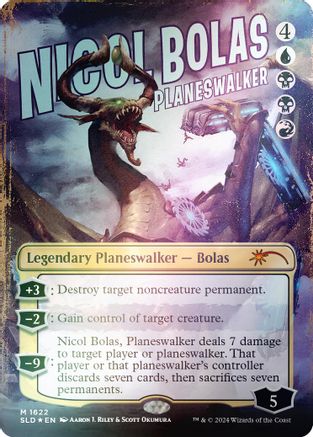 Nicol Bolas, Planeswalker (Rainbow Foil) (SLD-1622) - [Secret Lair Drop Series] Foil - Trinity Hobby