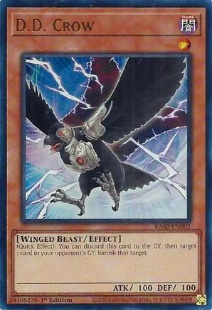 D.D. Crow (UR) [RA02-EN002] Ultra Rare - Trinity Hobby