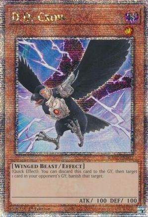 D.D. Crow (Quarter Century Secret Rare) [RA02-EN002] Quarter Century Secret Rare - Trinity Hobby