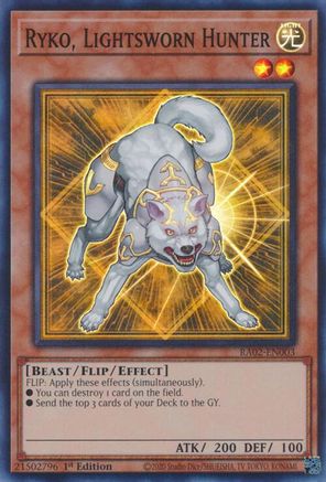 Ryko, Lightsworn Hunter [RA02-EN003] Super Rare - Trinity Hobby