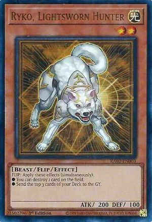 Ryko, Lightsworn Hunter (UR) [RA02-EN003] Ultra Rare - Trinity Hobby