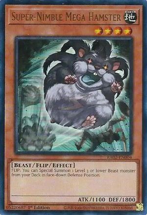 Super-Nimble Mega Hamster (UR) [RA02-EN004] Ultra Rare - Trinity Hobby