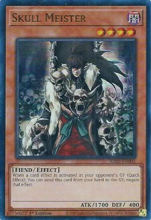 Skull Meister (UR) [RA02-EN005] Ultra Rare - Trinity Hobby