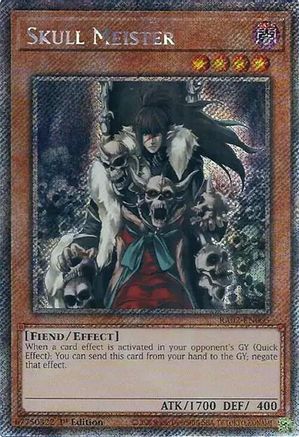 Skull Meister (Platinum Secret Rare) [RA02-EN005] Platinum Secret Rare - Trinity Hobby