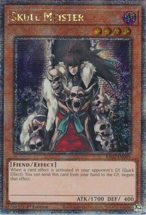 Skull Meister (Quarter Century Secret Rare) [RA02-EN005] Quarter Century Secret Rare - Trinity Hobby