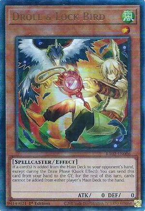 Droll & Lock Bird (Alternate Art) (PUR) [RA02-EN006] Prismatic Ultimate Rare - Trinity Hobby