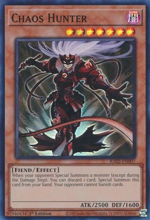 Chaos Hunter [RA02-EN007] Super Rare - Trinity Hobby