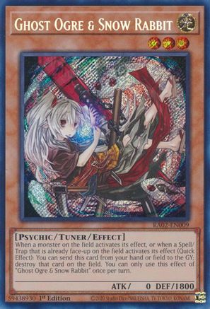 Ghost Ogre & Snow Rabbit (Alternate Art) (Secret Rare) [RA02-EN009] Secret Rare - Trinity Hobby