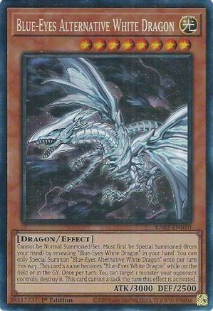 Blue-Eyes Alternative White Dragon (PCR) [RA02-EN010] Prismatic Collector's Rare - Trinity Hobby