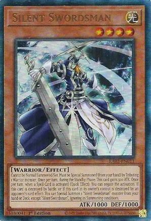 Silent Swordsman (PUR) [RA02-EN011] Prismatic Ultimate Rare - Trinity Hobby