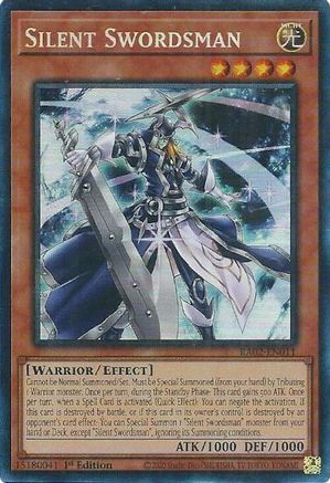 Silent Swordsman (PCR) [RA02-EN011] Prismatic Collector's Rare - Trinity Hobby