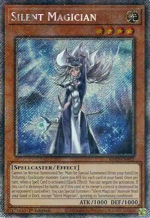 Silent Magician (Platinum Secret Rare) [RA02-EN012] Platinum Secret Rare - Trinity Hobby