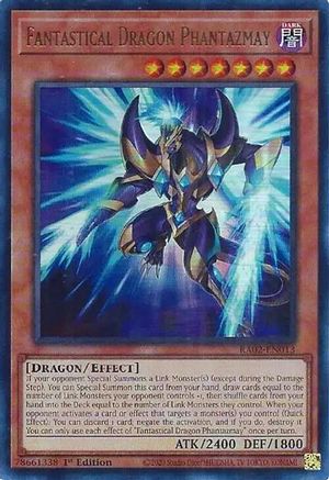 Fantastical Dragon Phantazmay (Alternate Art) (UR) [RA02-EN013] Ultra Rare - Trinity Hobby